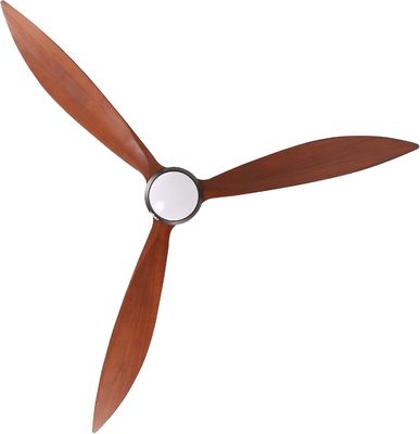65 Lumière de ventilateur de plafond moderne avec commande vocale et lumière LED atténuée