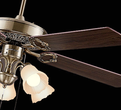 Économie d'énergie moderne DC silencieux moteur ventilateur de plafond lumière avec Alexa Google Home Smart Life 6 Choix de vitesse