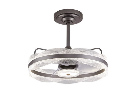 Éclairage de ventilateur de plafond intelligent avec 6 vitesses et 3 modes de lumière