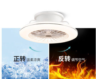 Ventilateur de plafond ABS à 3 vitesses Smart White Black Gold avec éclairage