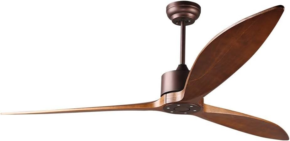 6 vitesses Alexa contrôle vocal ABS Smart DC moteur ventilateur de plafond avec éclairage en or Noir Blanc